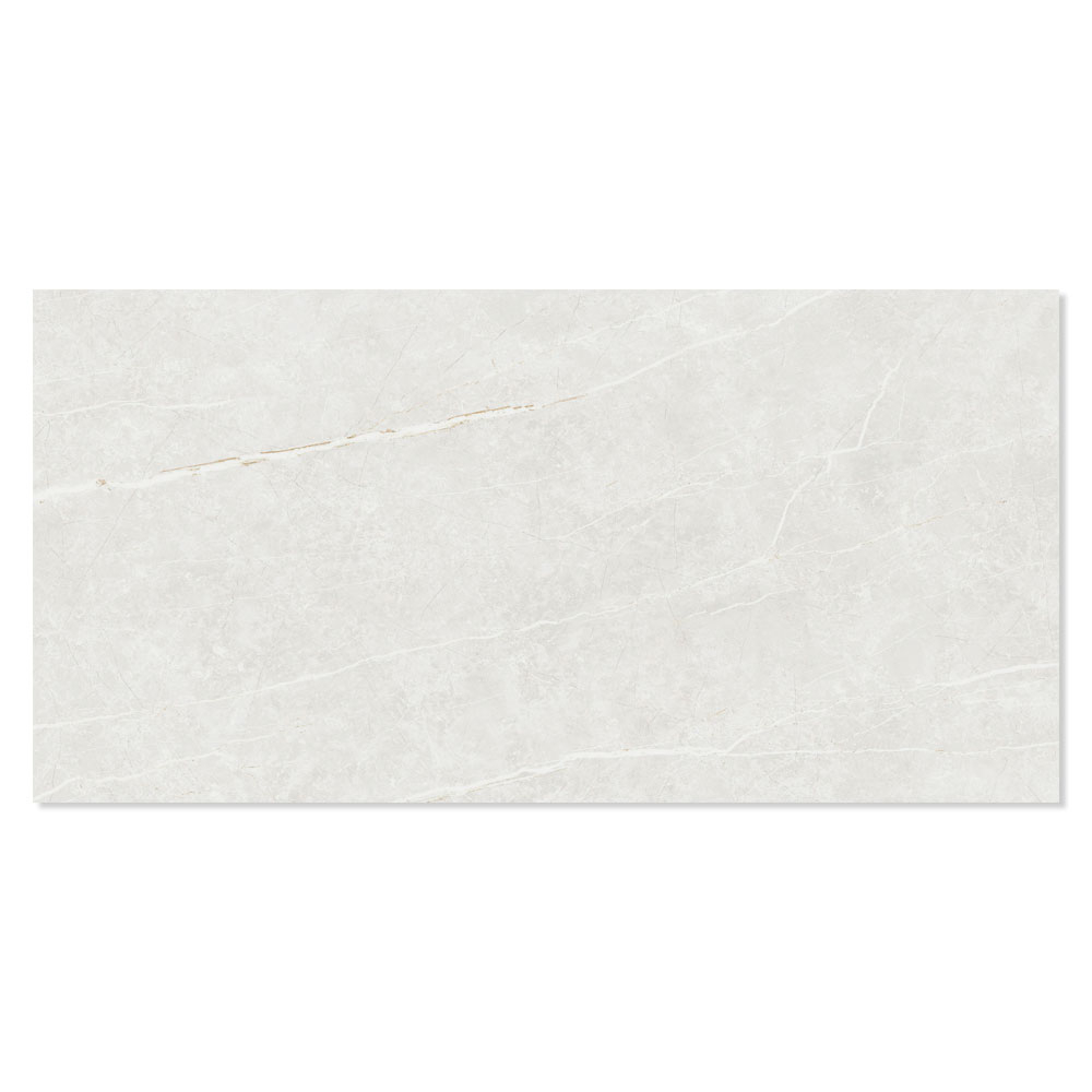 Marmor Gulvflis Prestige Hvit Polert 30x60 cm